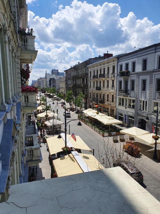 Prestige Aparthotel Piotrkowska 82 - Wyjatkowy Widok Na Deptak وودج المظهر الخارجي الصورة