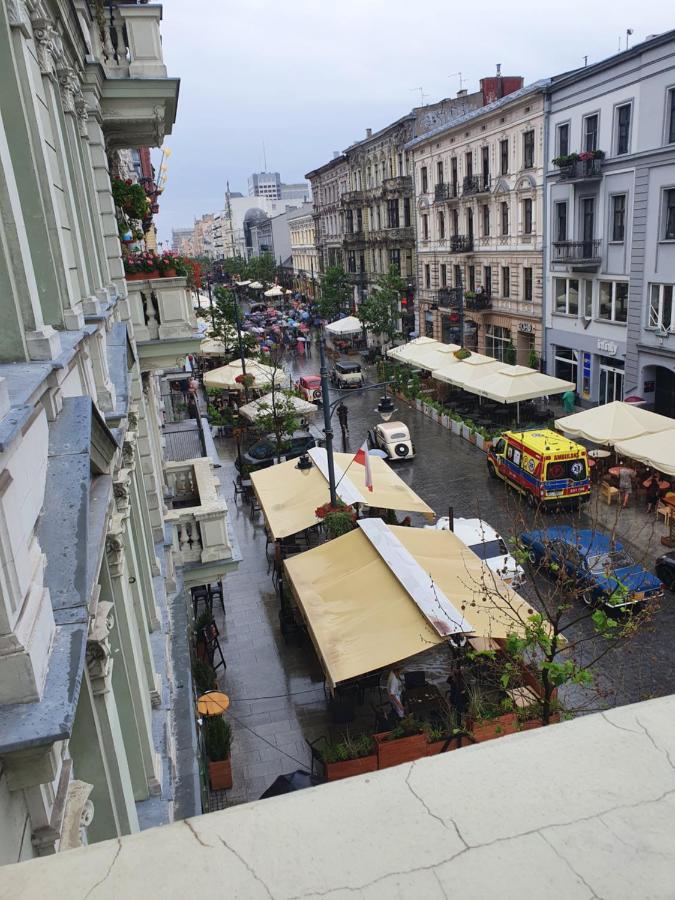 Prestige Aparthotel Piotrkowska 82 - Wyjatkowy Widok Na Deptak وودج المظهر الخارجي الصورة