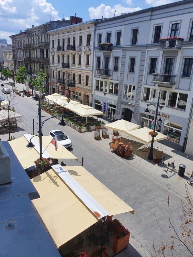 Prestige Aparthotel Piotrkowska 82 - Wyjatkowy Widok Na Deptak وودج المظهر الخارجي الصورة